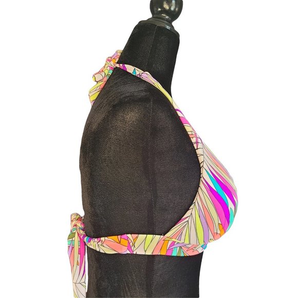 VICTORIA'S SECRET Bright Multi Color Bikini (top M, bottom L) - Picture 3 of 8